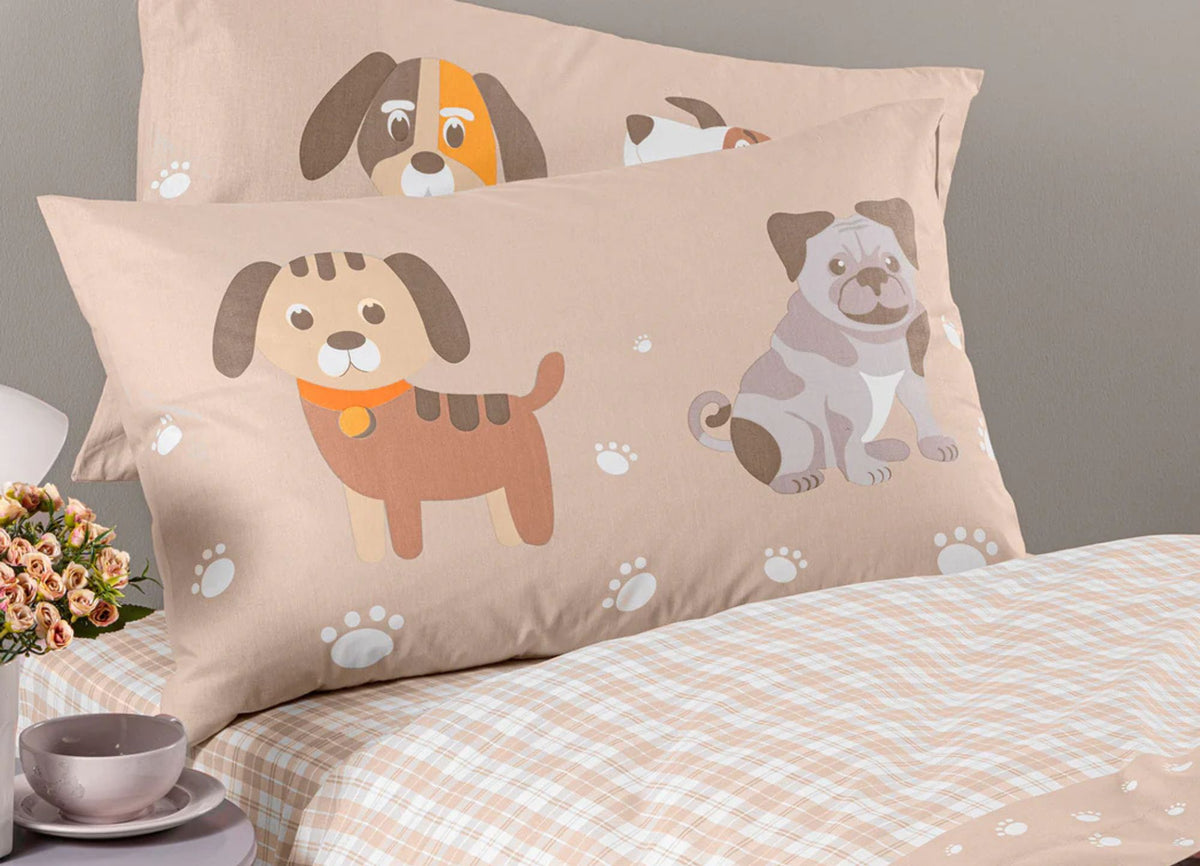 Cuccioli Completo Letto Naturale