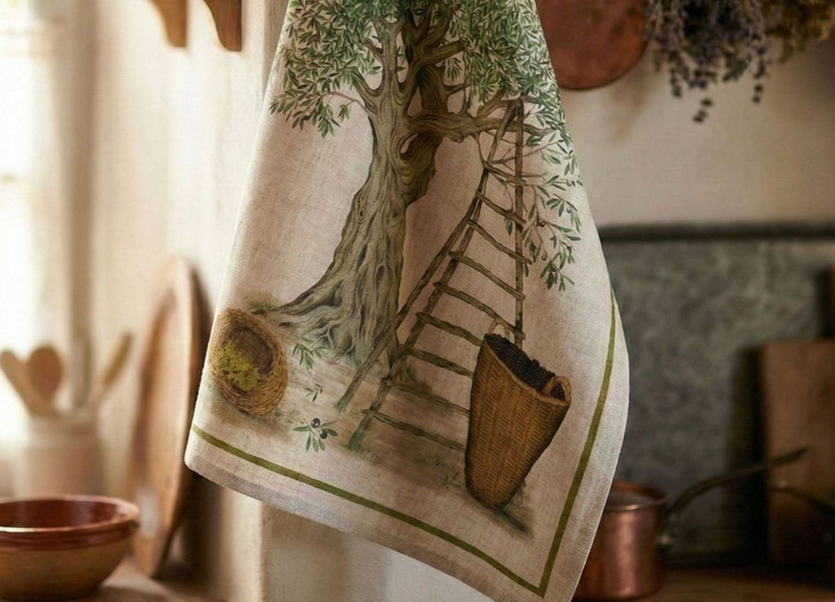 D.O.P. Green Tea Towel