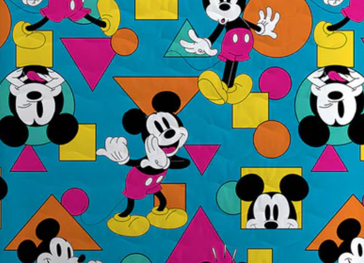 Mickey Geo Quilted Bedspread