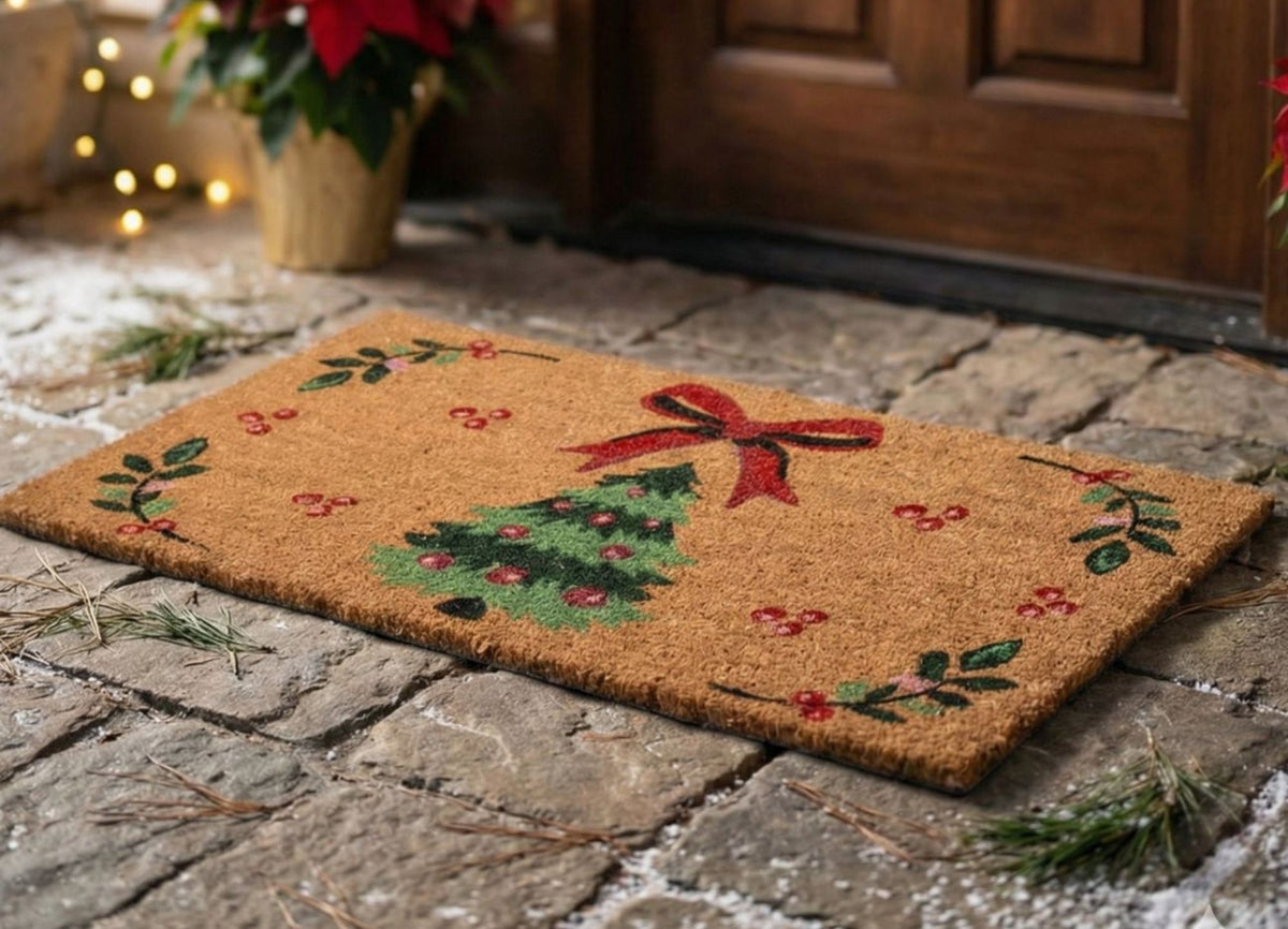Traditional Christmas Doormat