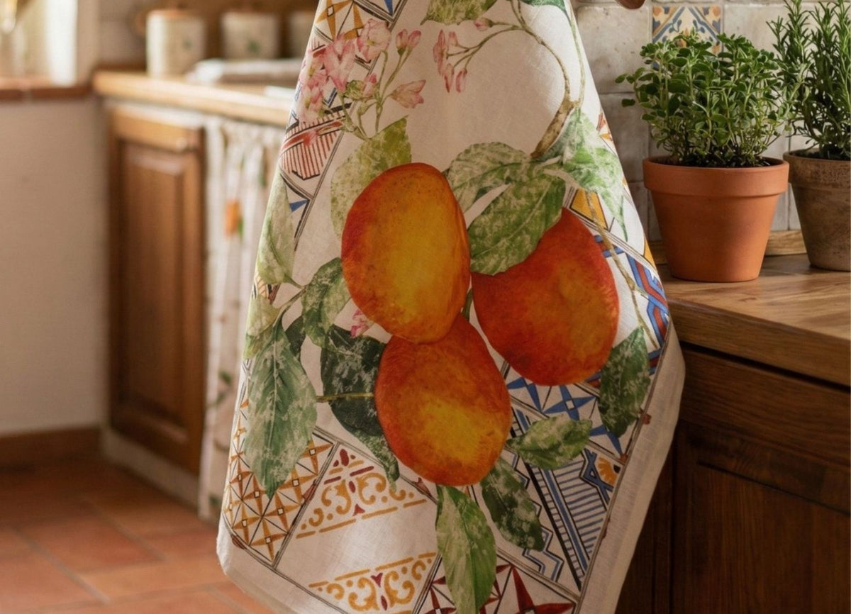 Azulejos Tea Towel
