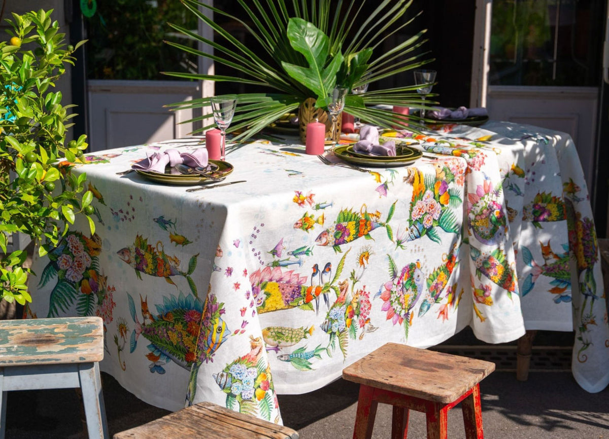 Pesciflora Tablecloth