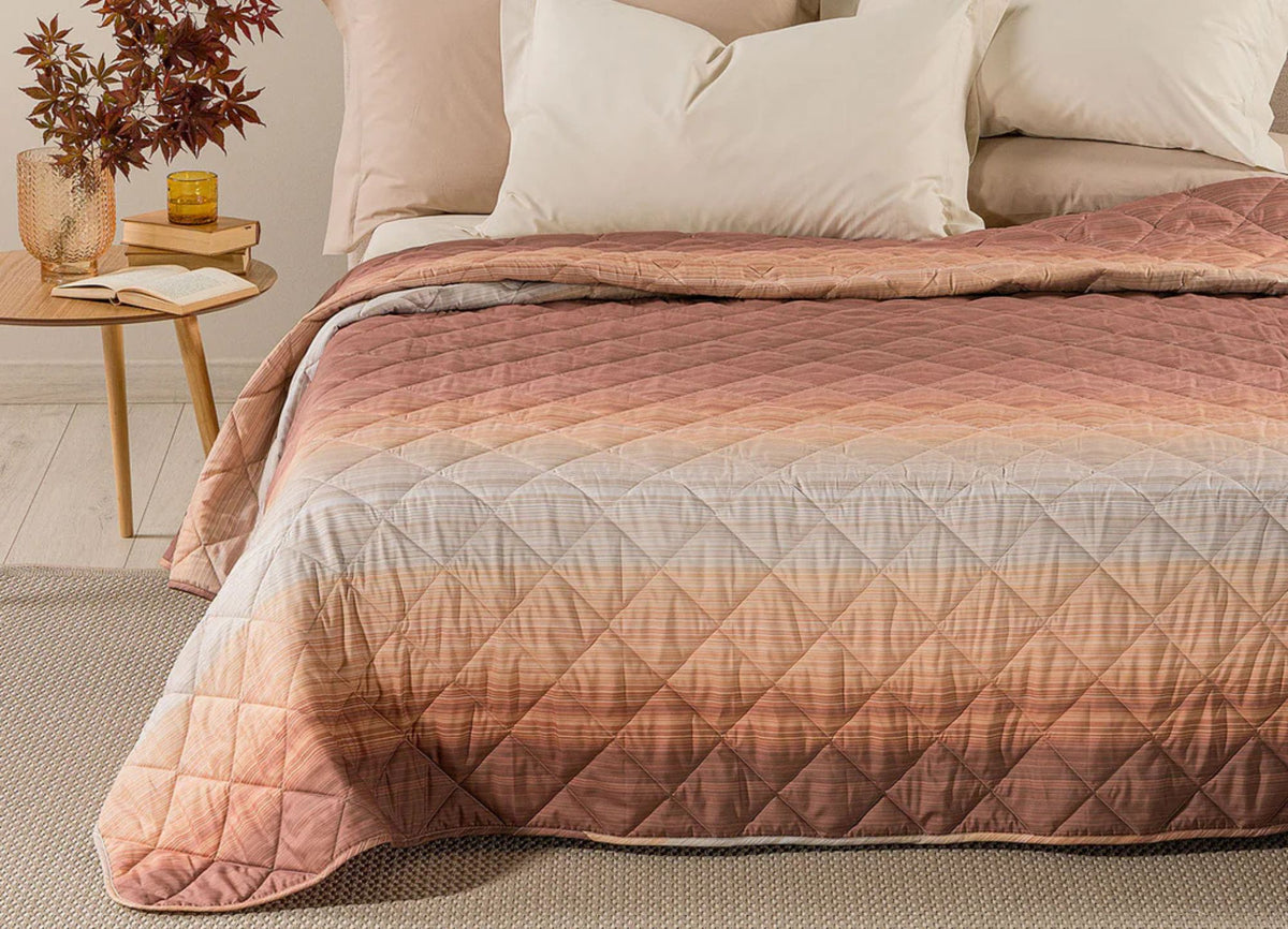 Rainbow Modern Light Quilt