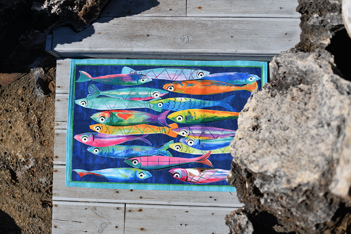 Poisson Bleu Tappetino