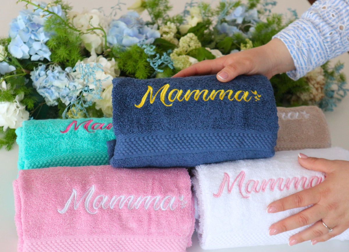 Mamma Set Asciugamani Menta