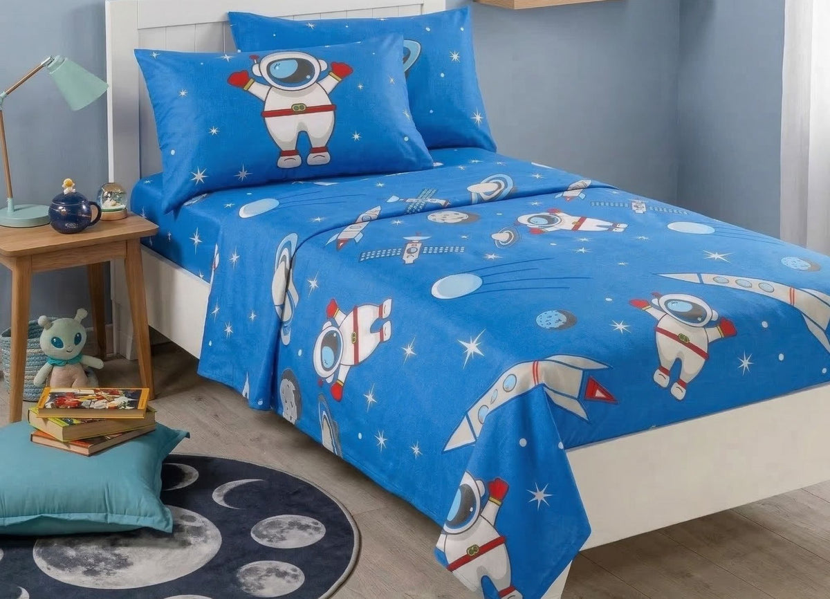Spazio Completo Letto Blu