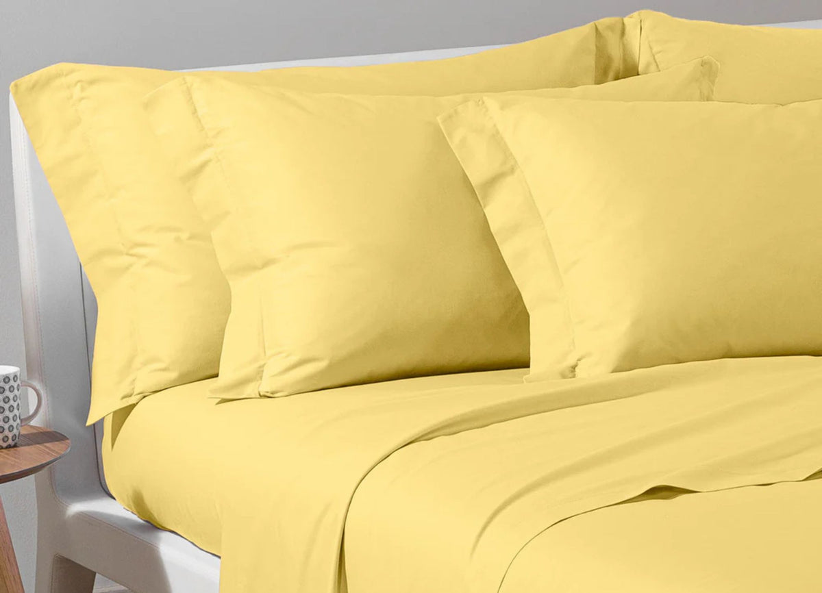 Armonia Pillowcases Sun Yellow