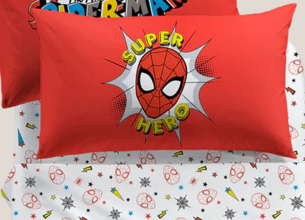 Spider-Man Superhero Bed Set