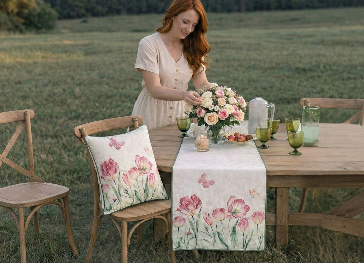 Tulipe Table Runner