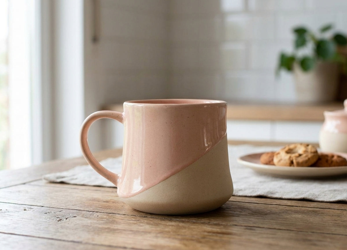 Kamilla Tazza Rosa e beige