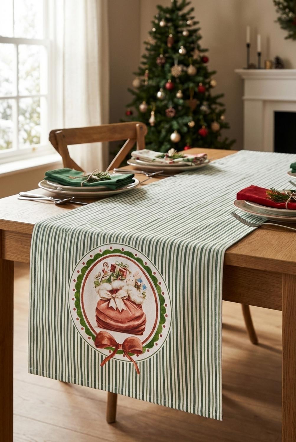Magic Noel Runner Verde Sacco