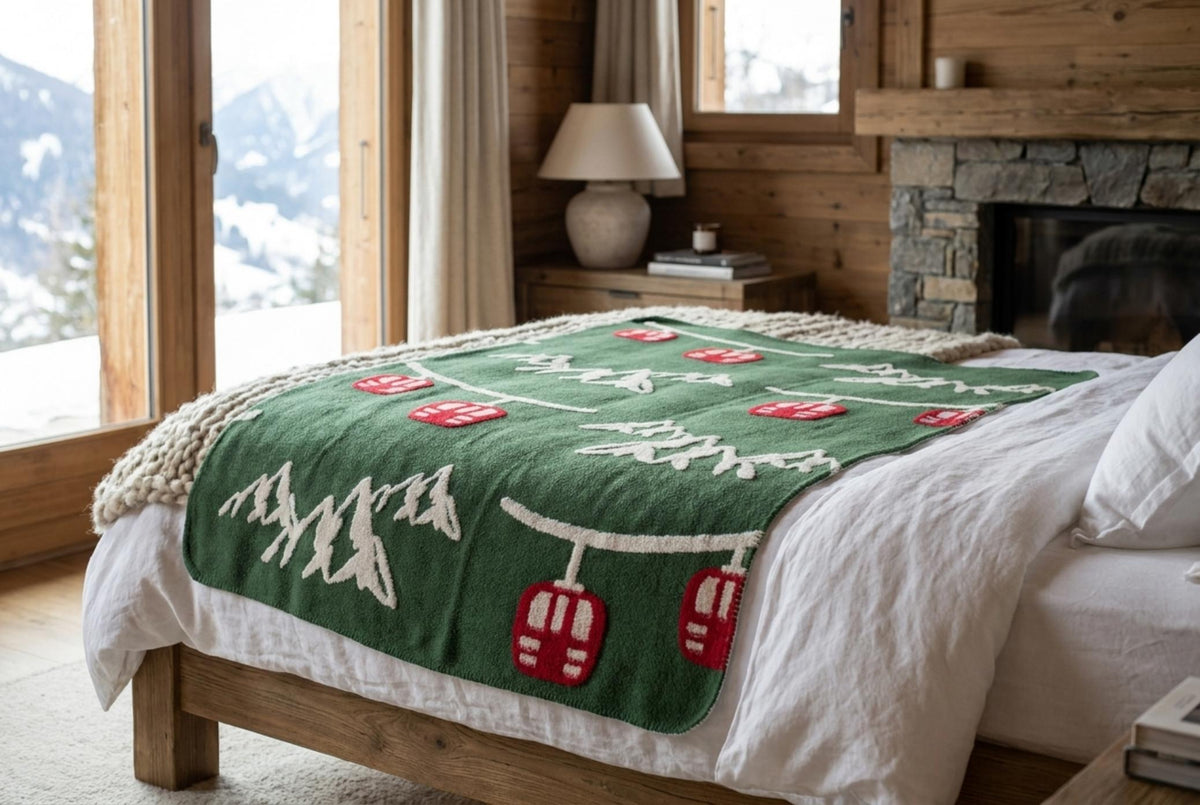Booth Plaid 3D Verde - Orizzontale
