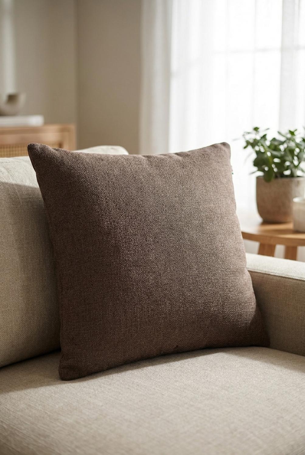 Canapé Federa Copricuscino 44x44 Tortora
