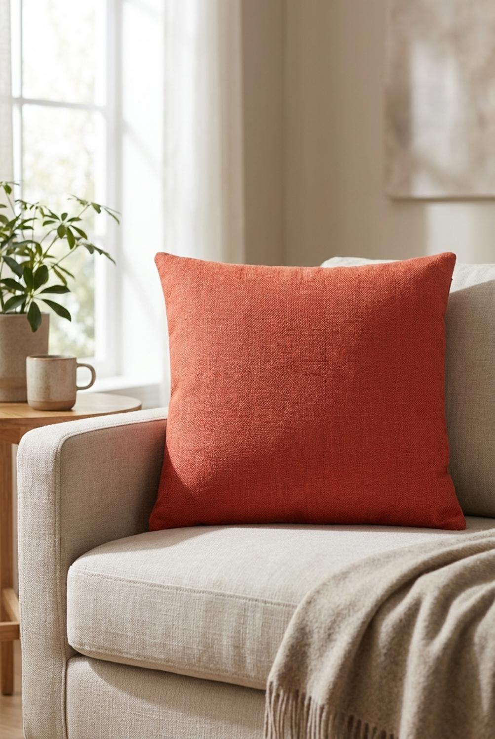 Canapé Federa Copricuscino 44x44 Arancio