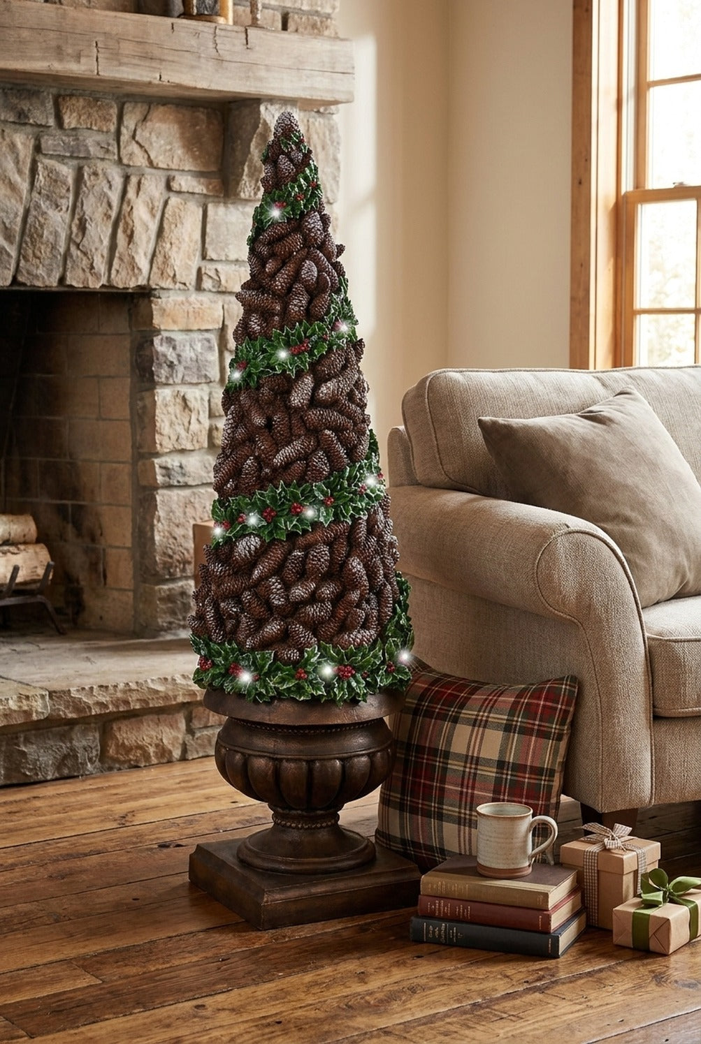 Albero di Natale in Resina con Led