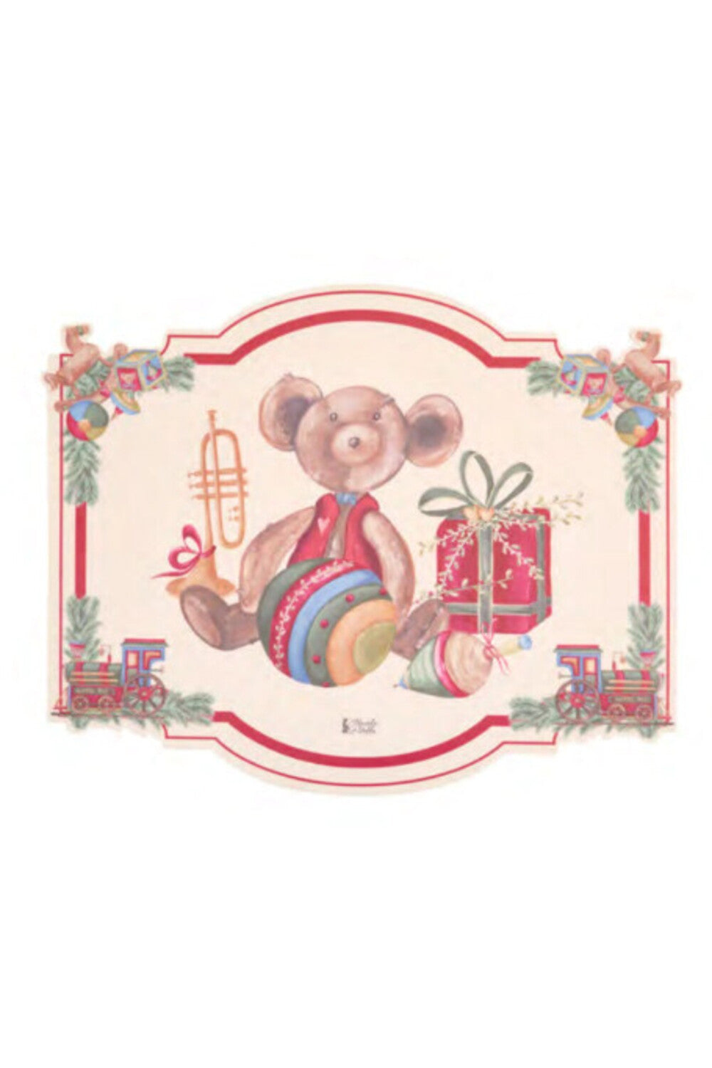 Vintage Toys Tovaglietta Vinile Orsacchiotto