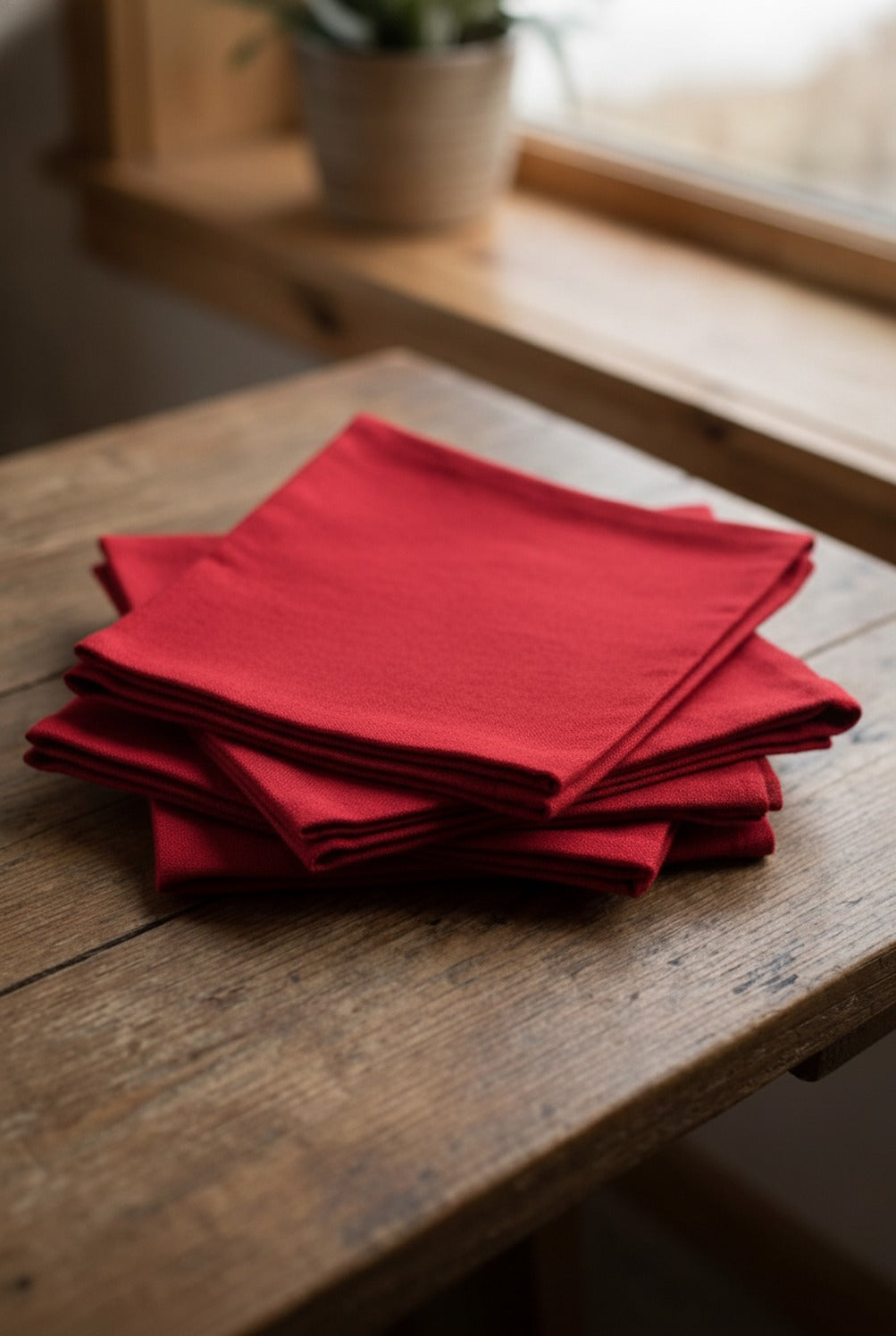 Soft Set 4 Tovaglioli Rosso