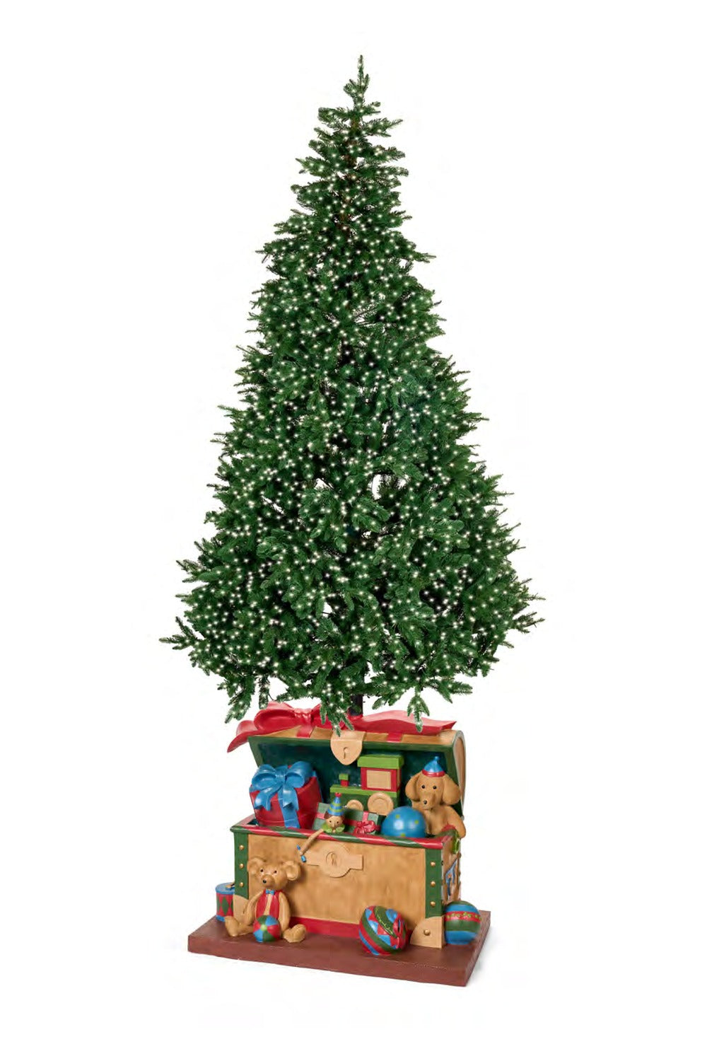 Base per Albero di Natale a Forma di Baule