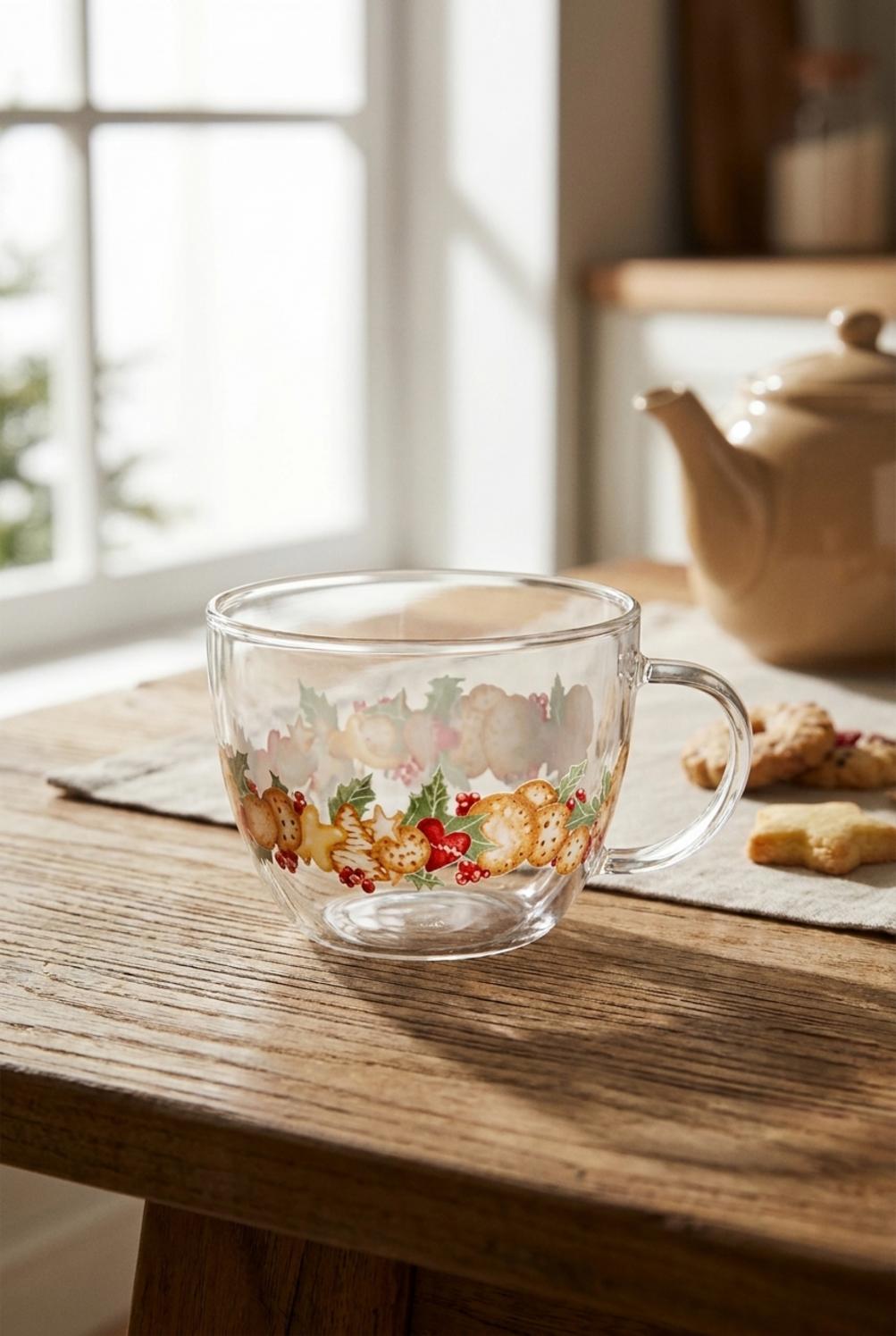 Delicious Christmas Tazza Vetro