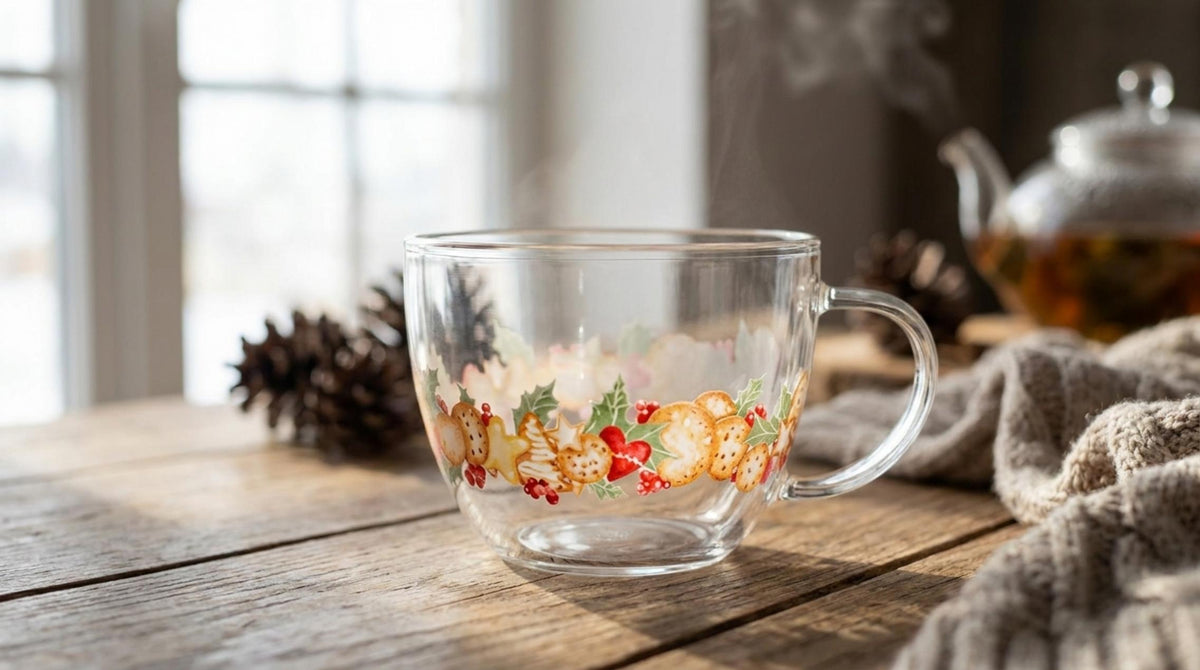Delicious Christmas Tazza Vetro - Orizzontale