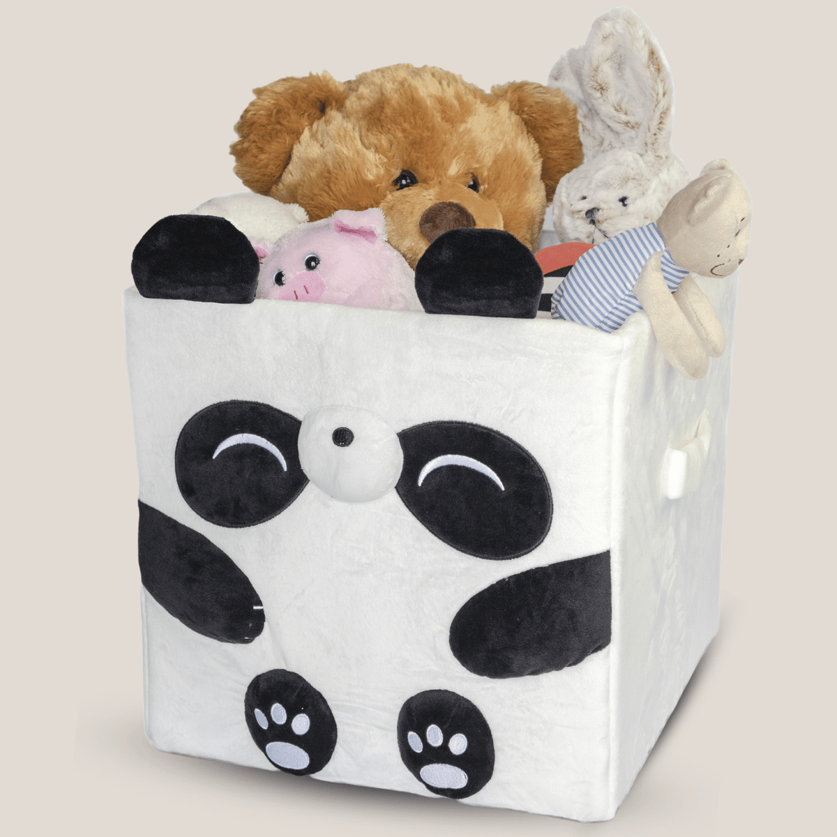 Cesto Portagiochi Scatola Porta Giochi Portaoggetti In Plastica Per Giocattoli Con Ruote, Grande Contenitore Per Giocattoli Con Contenitori Iid Per Sala Giochi Baule Portagiochi Portagiochi(C,46*31*27 - Foto 4