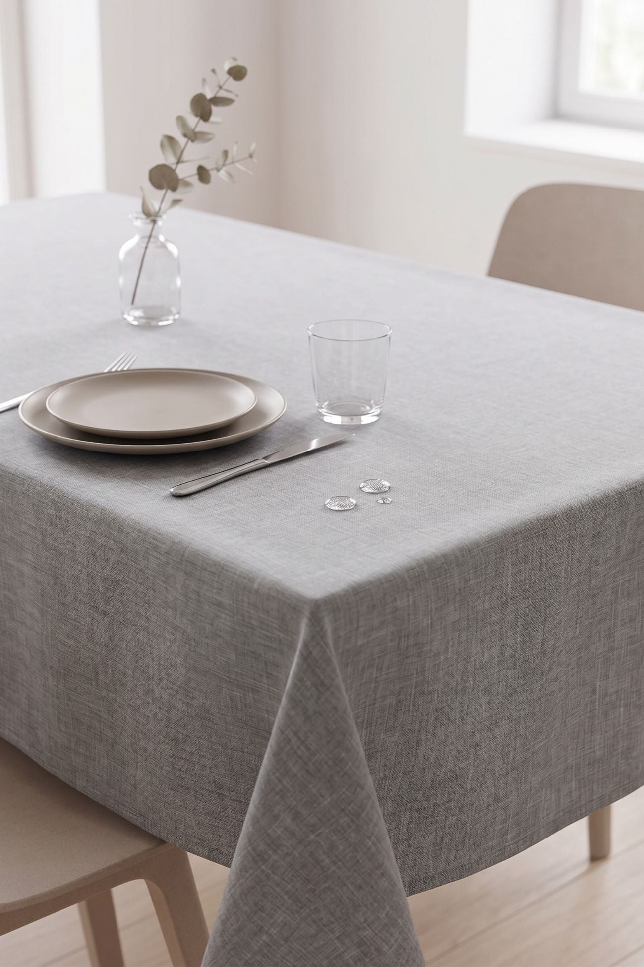Drey Tovaglia Antimacchia Grigio