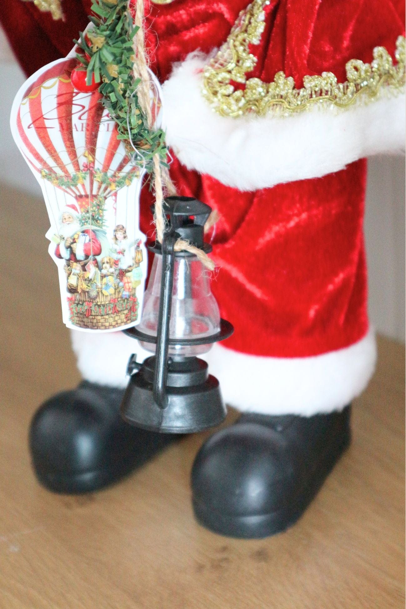 Blanc MariClo' Dear Santa Claus Dear Santa Claus - Babbo Natale con peluche e lanterna | Blanc MariClo'