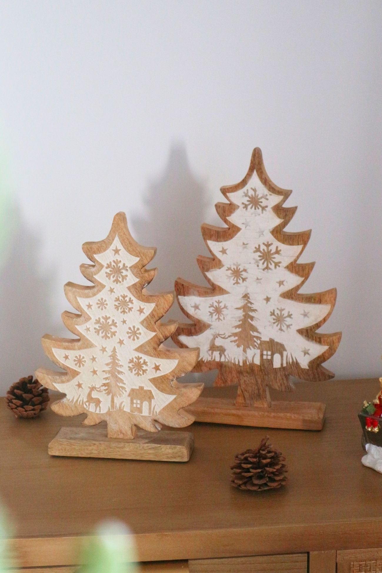 Blanc MariClo' Storie di Cantastorie Storie di Cantastorie - Alberello natalizio in legno | Blanc MariClo'