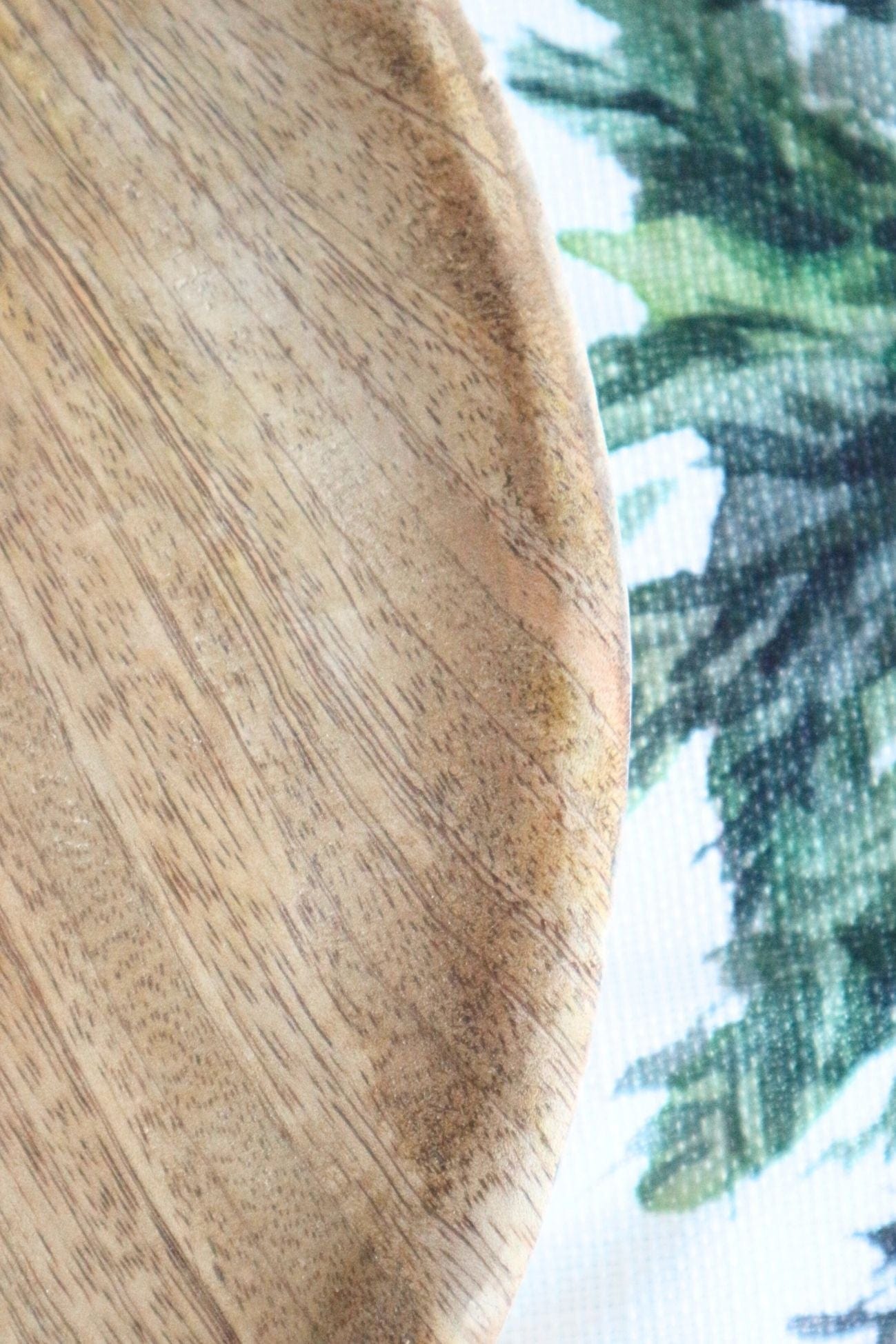 Blanc MariClo' Storie di Cantastorie Storie di Cantastorie - Vassoio centrotavola in legno con manico in ferro bianco a cuoricino | Blanc MariClo'
