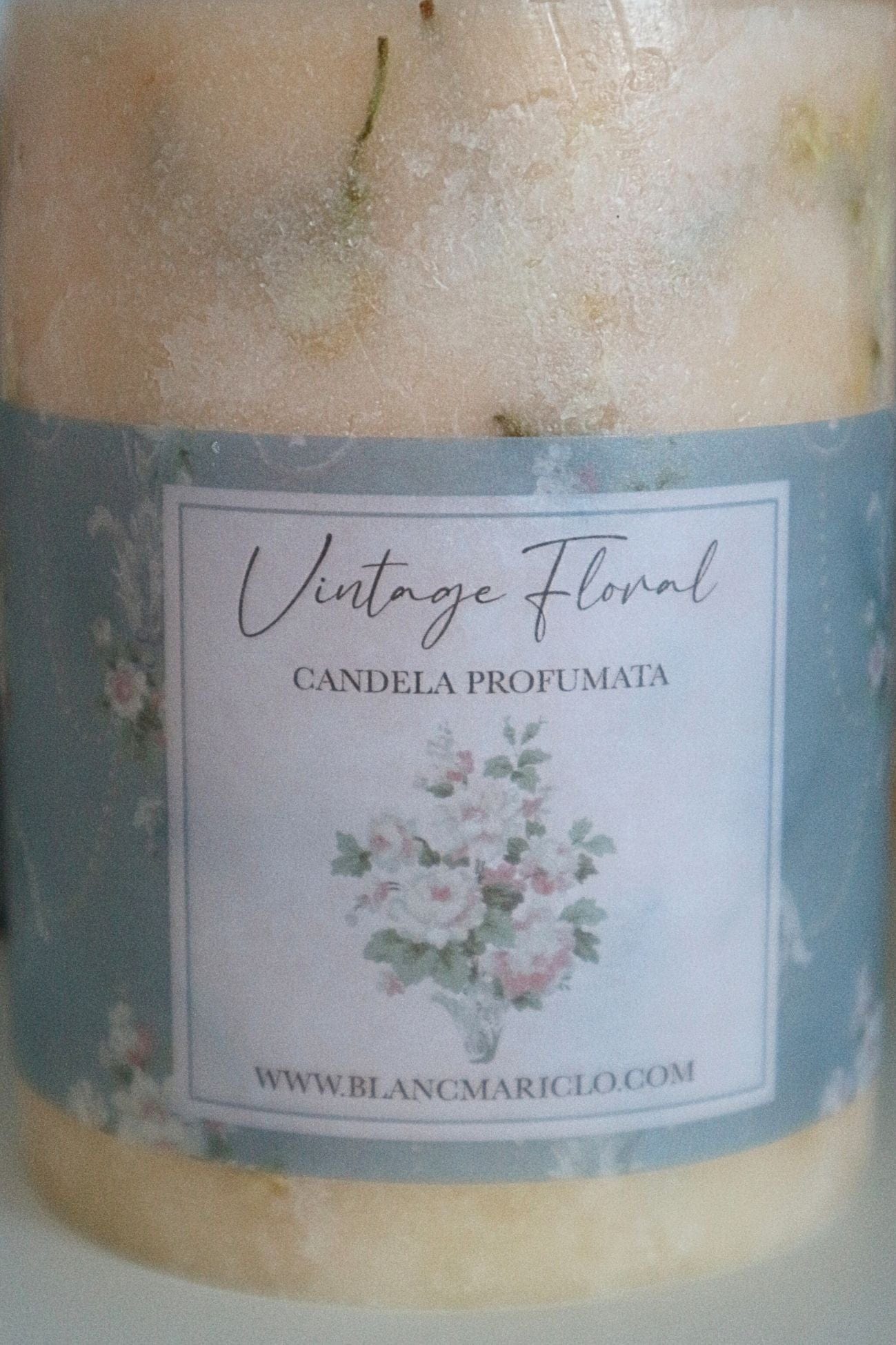 Blanc MariClo' Vintage Floreal Vintage Floreal - Vintage Floreal - Candela profumata fragranza floreale fruttata | Blanc MariClo'
