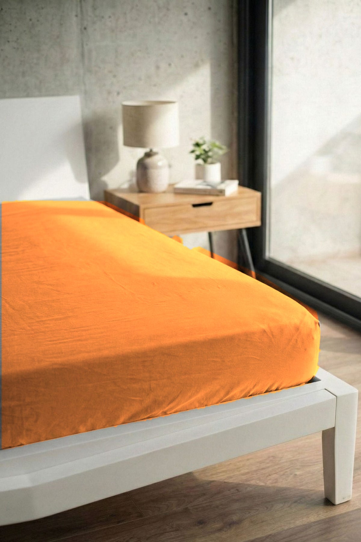 Bossangolo Arancio 176 - lenzuolo con angoli