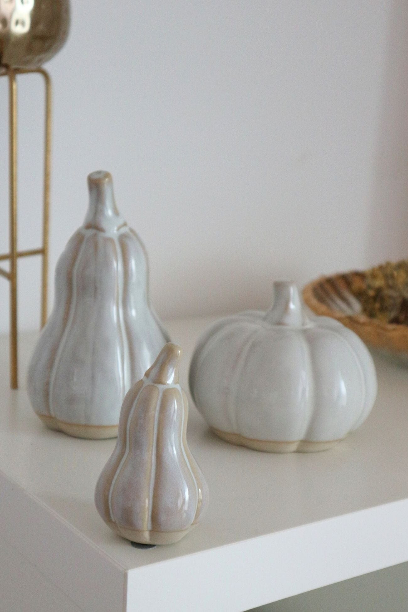 Clayre & Eef Ljus Ljus - Zucca decorativa in ceramica | Clayre & Eef