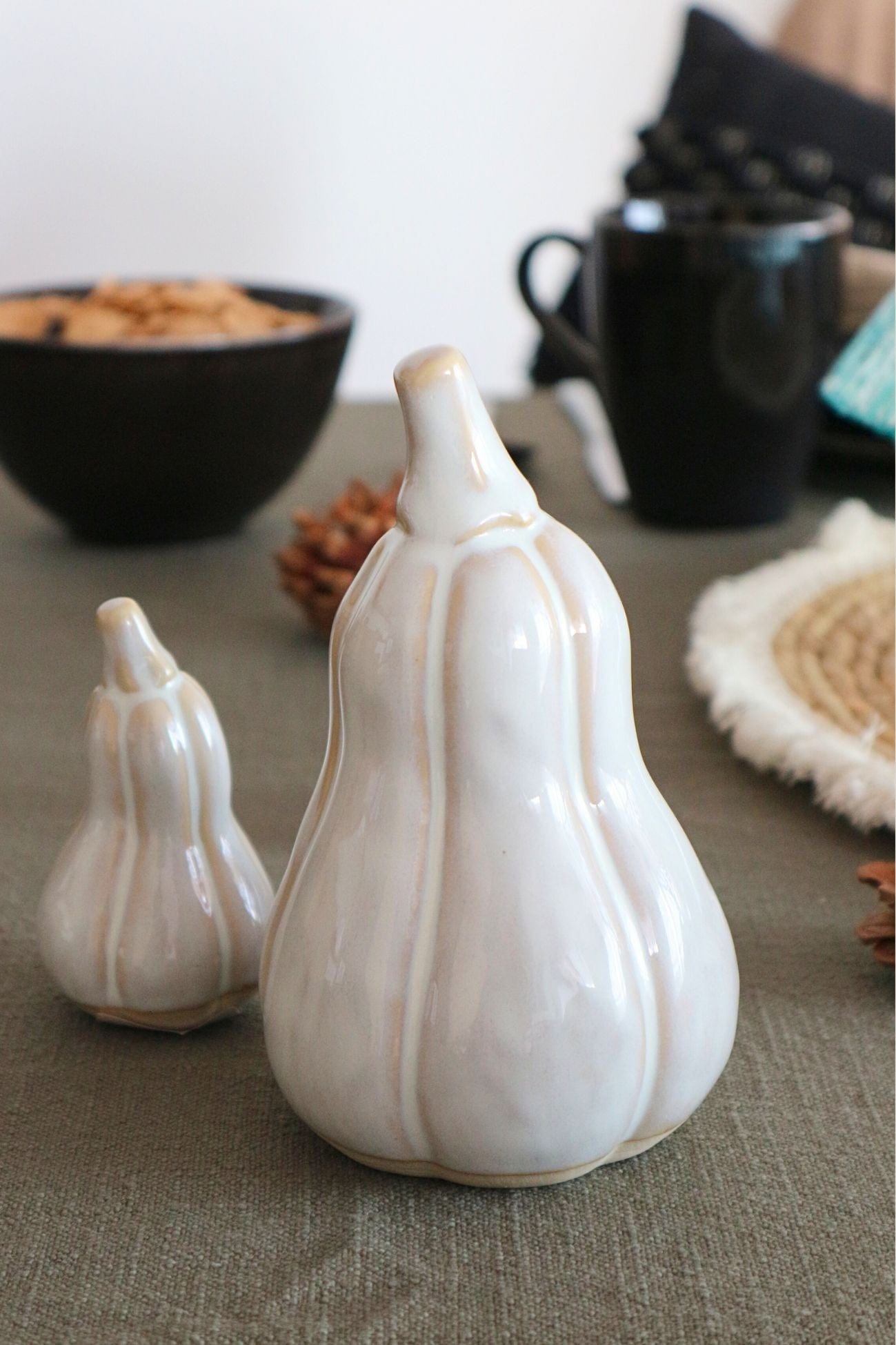 Clayre & Eef Ljus Ljus - Zucca decorativa in ceramica | Clayre & Eef
