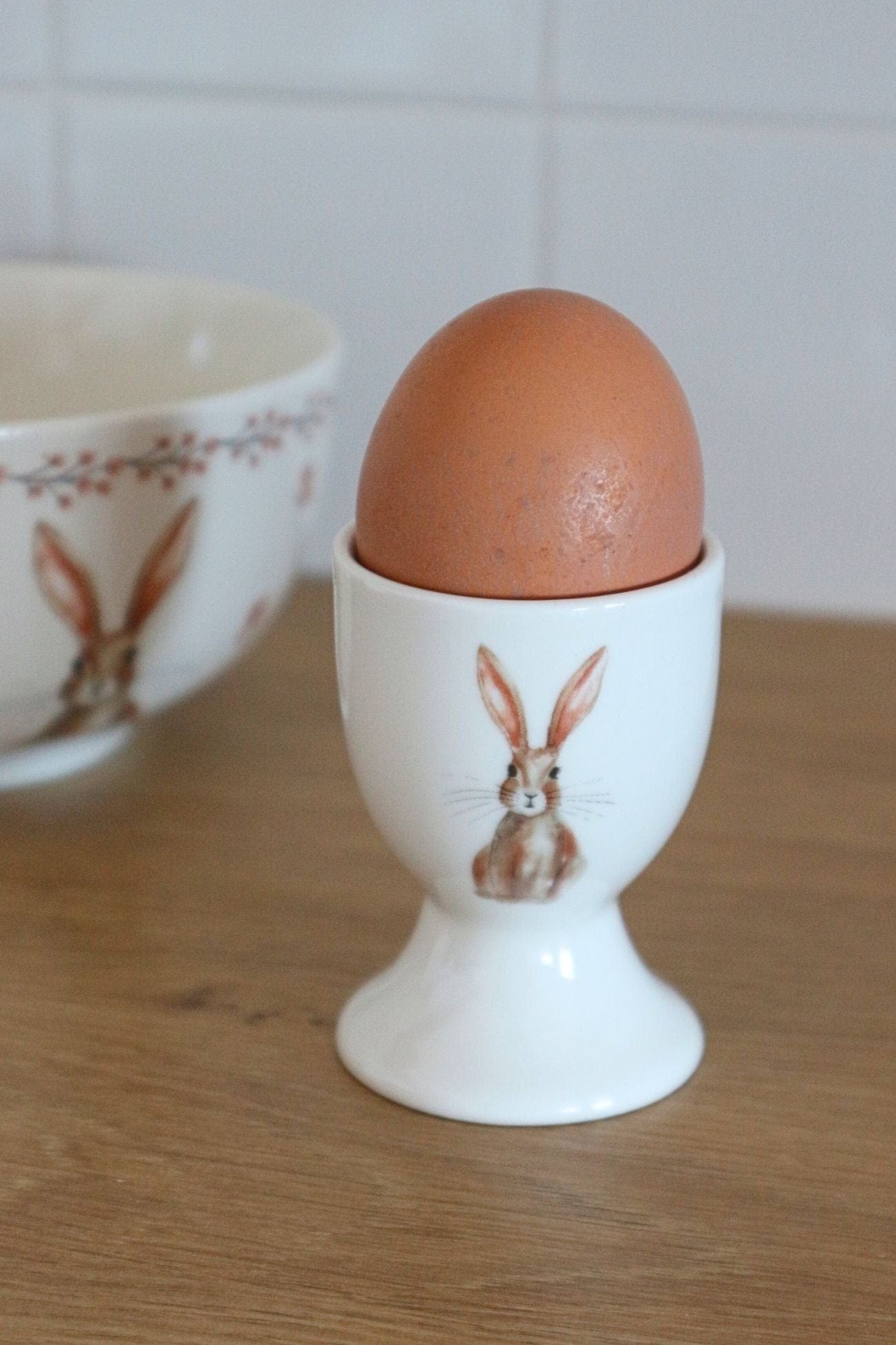 4 Portauovo In Ceramica Bianchi - Per Uova Sode, Da Frigorifero, Forno E Microonde - Foto 6