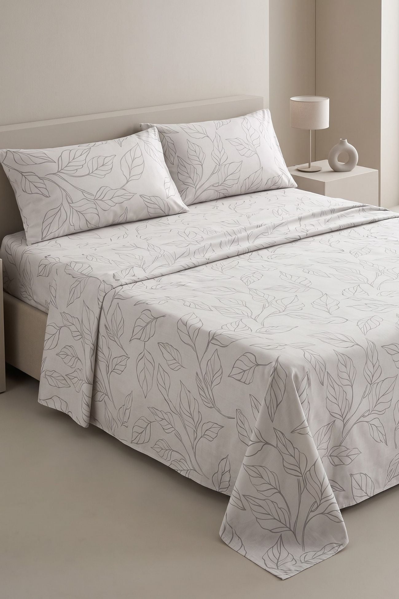 Prion Completo Letto Grigio