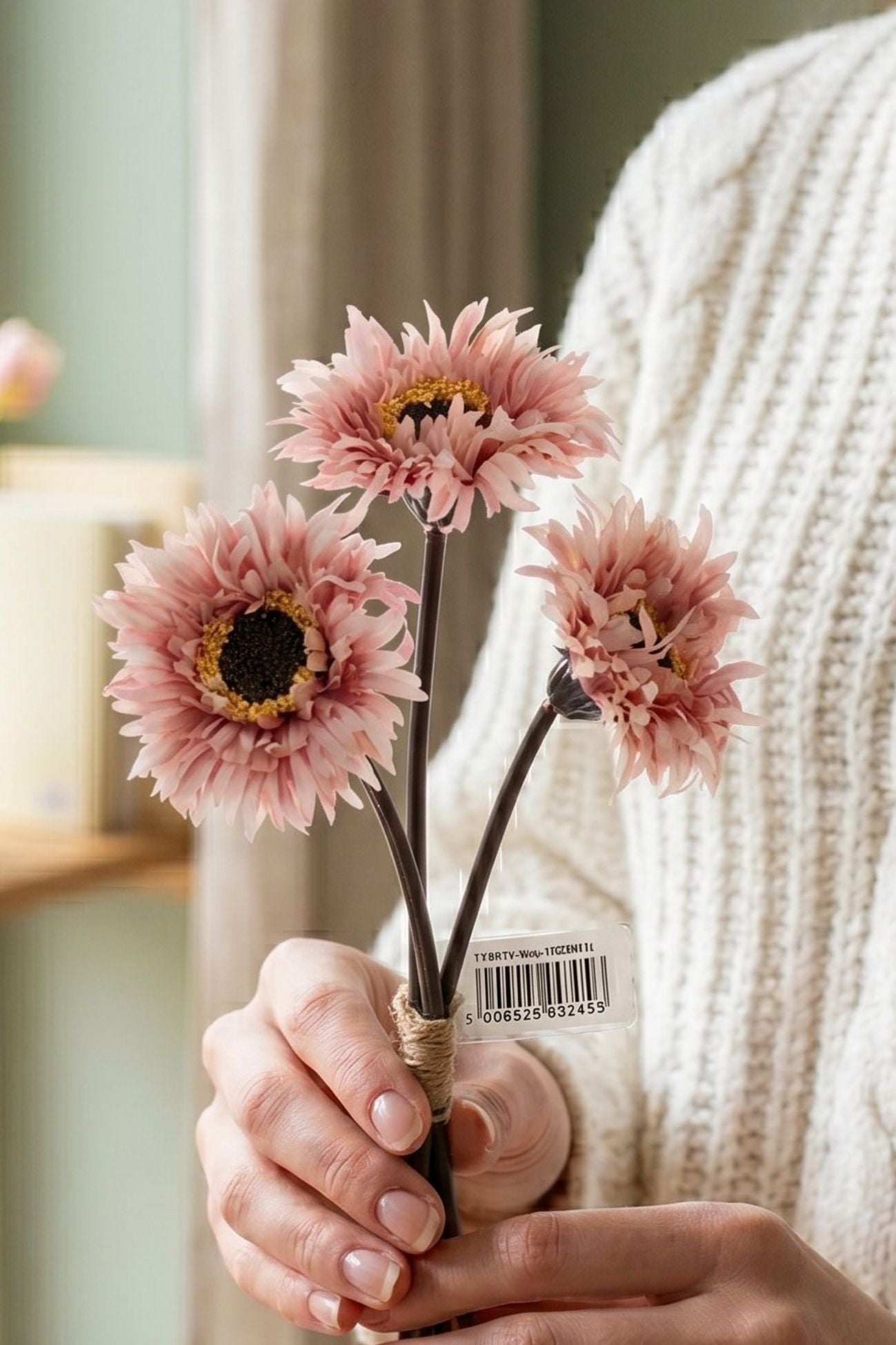 Florilegio Set 3 Fiori Rosa Pesca