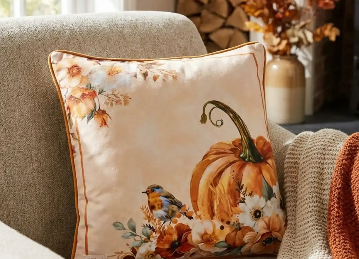 Racconti D'Autunno Cuscino Zucca