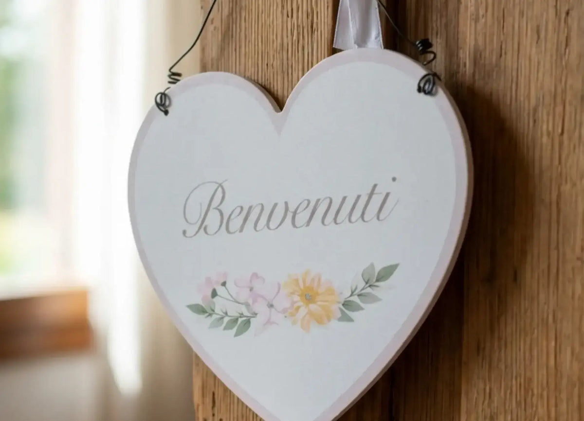 Wendy Decorazione Murale Scritta Benvenuti