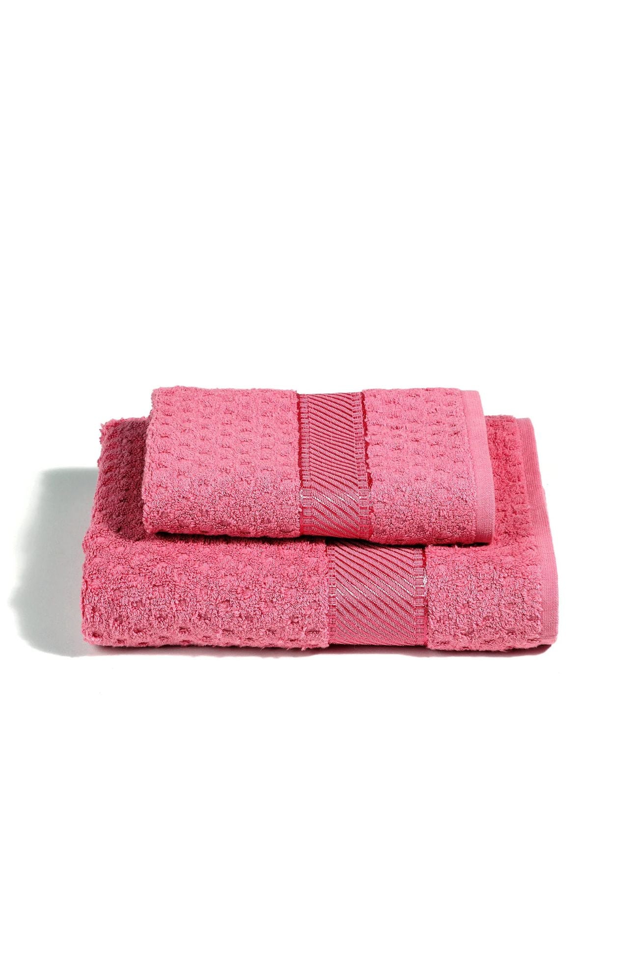Sirena Coppia Asciugamani Rosa Scuro