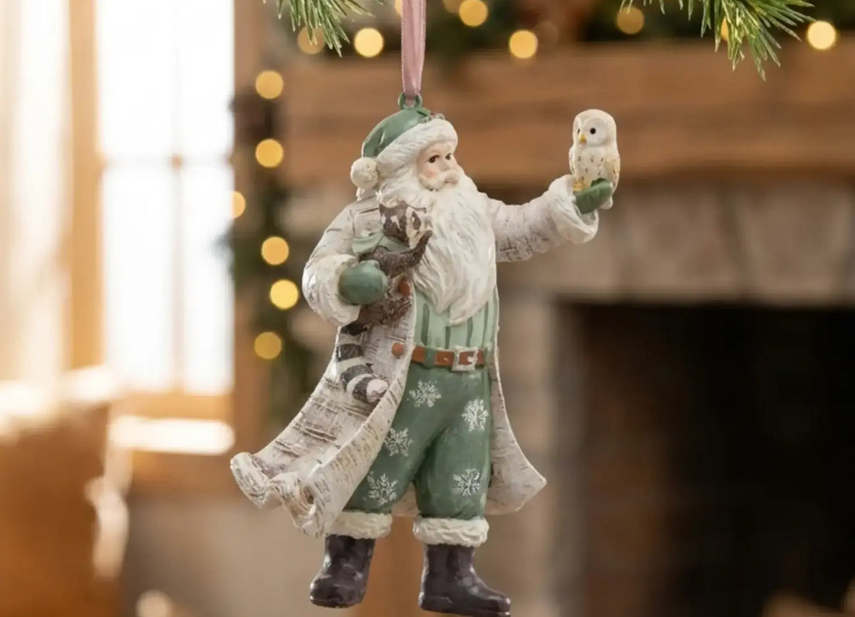Green Mix Santa Claus Pendant