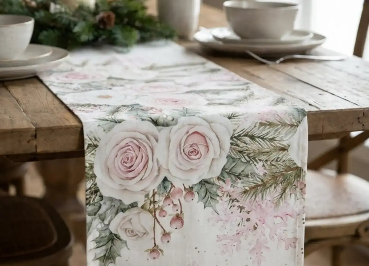 Polvere Di Rosa Runner Fiori