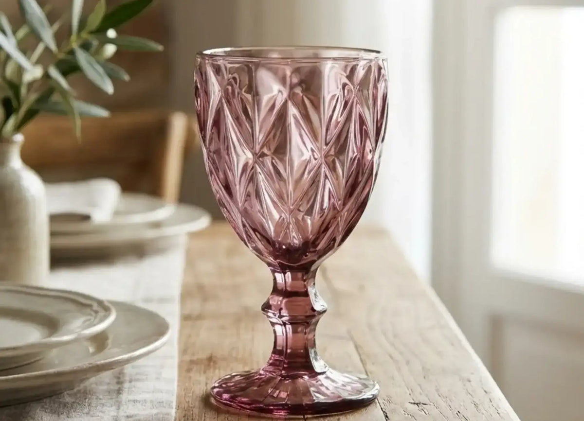 Murano Calice Rosa