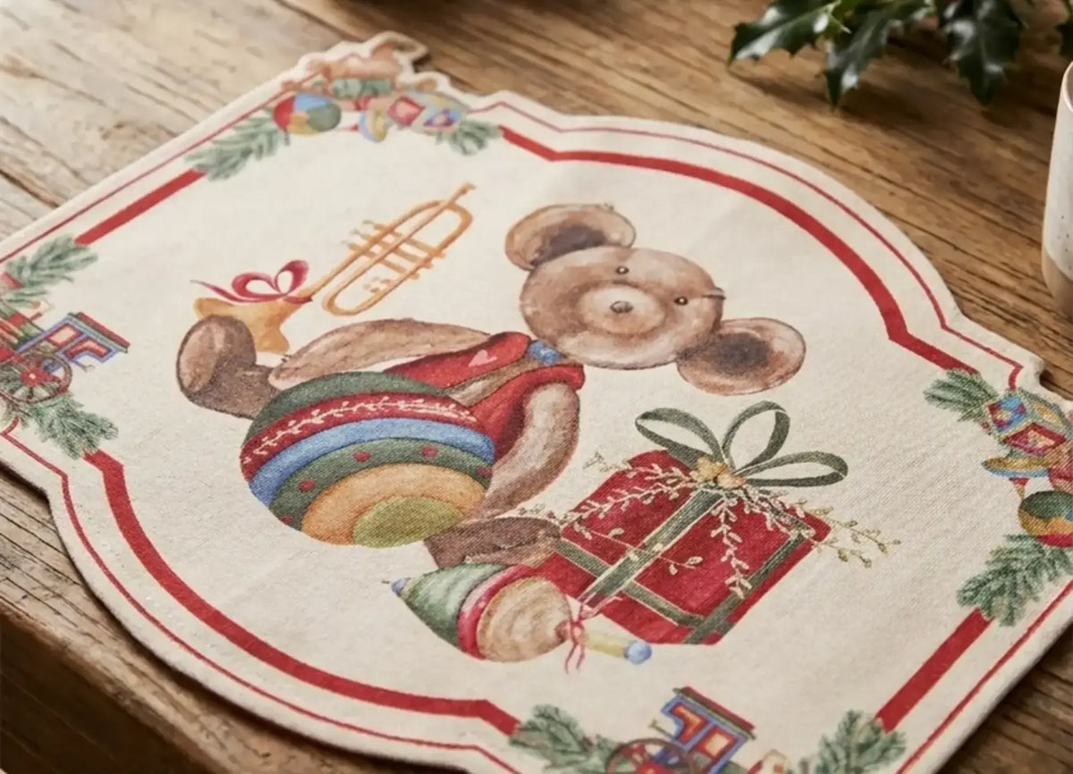 Vintage Toys Tovaglietta Vinile Orsacchiotto