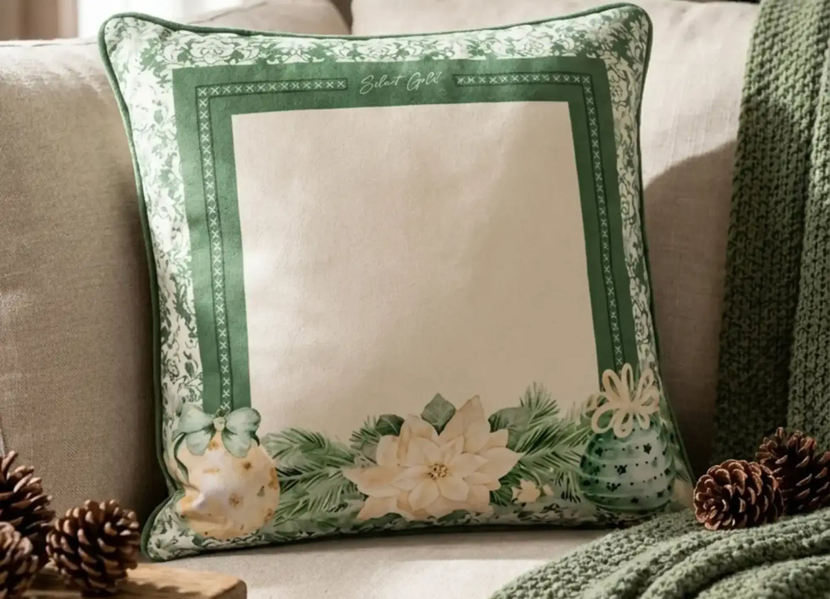 Silent Gold Frame Cushion