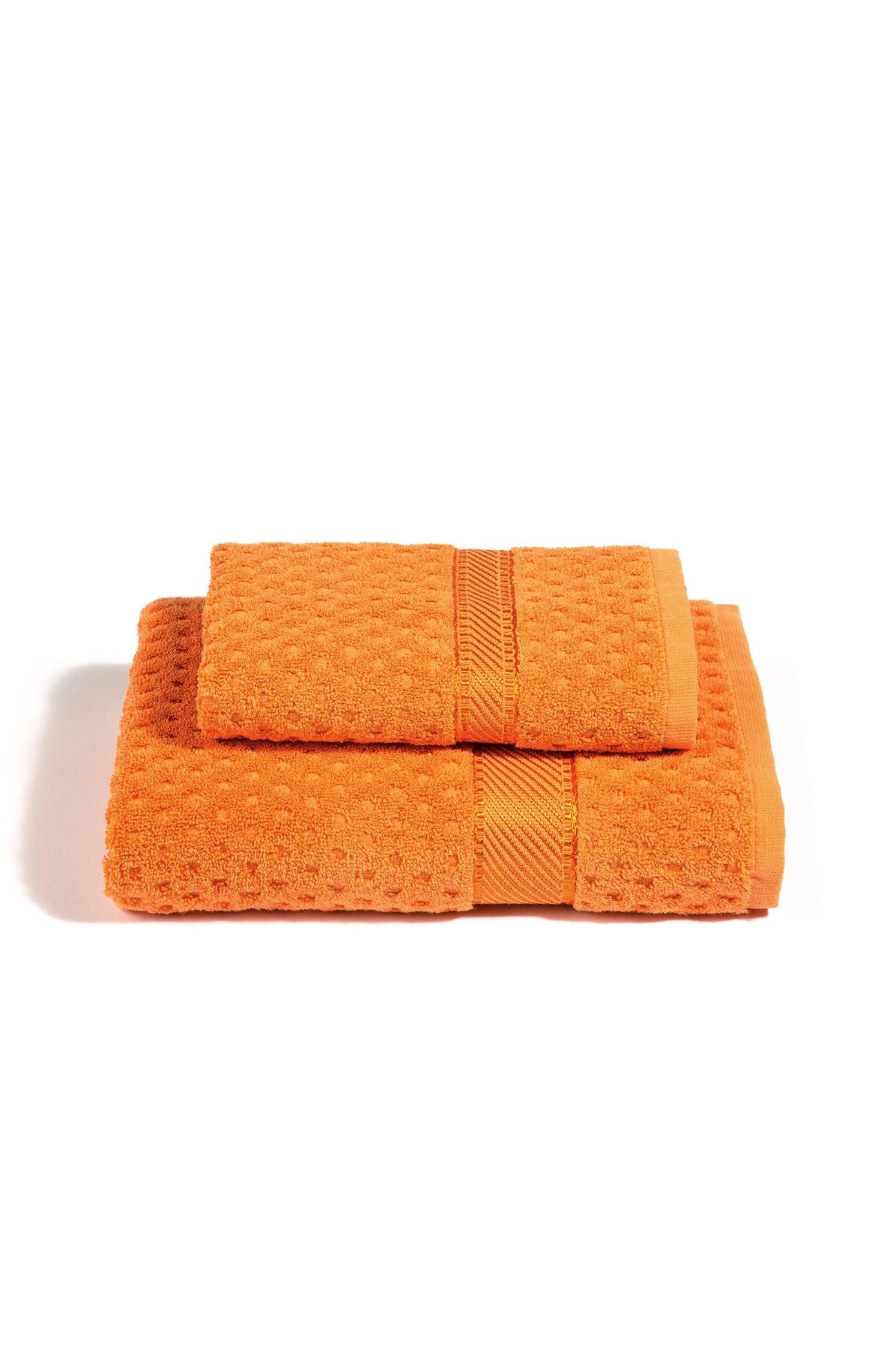 Sirena Coppia Asciugamani Arancio