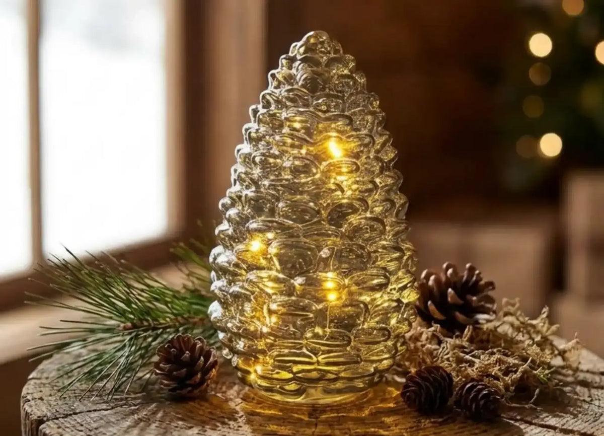 Green LED Pinecone