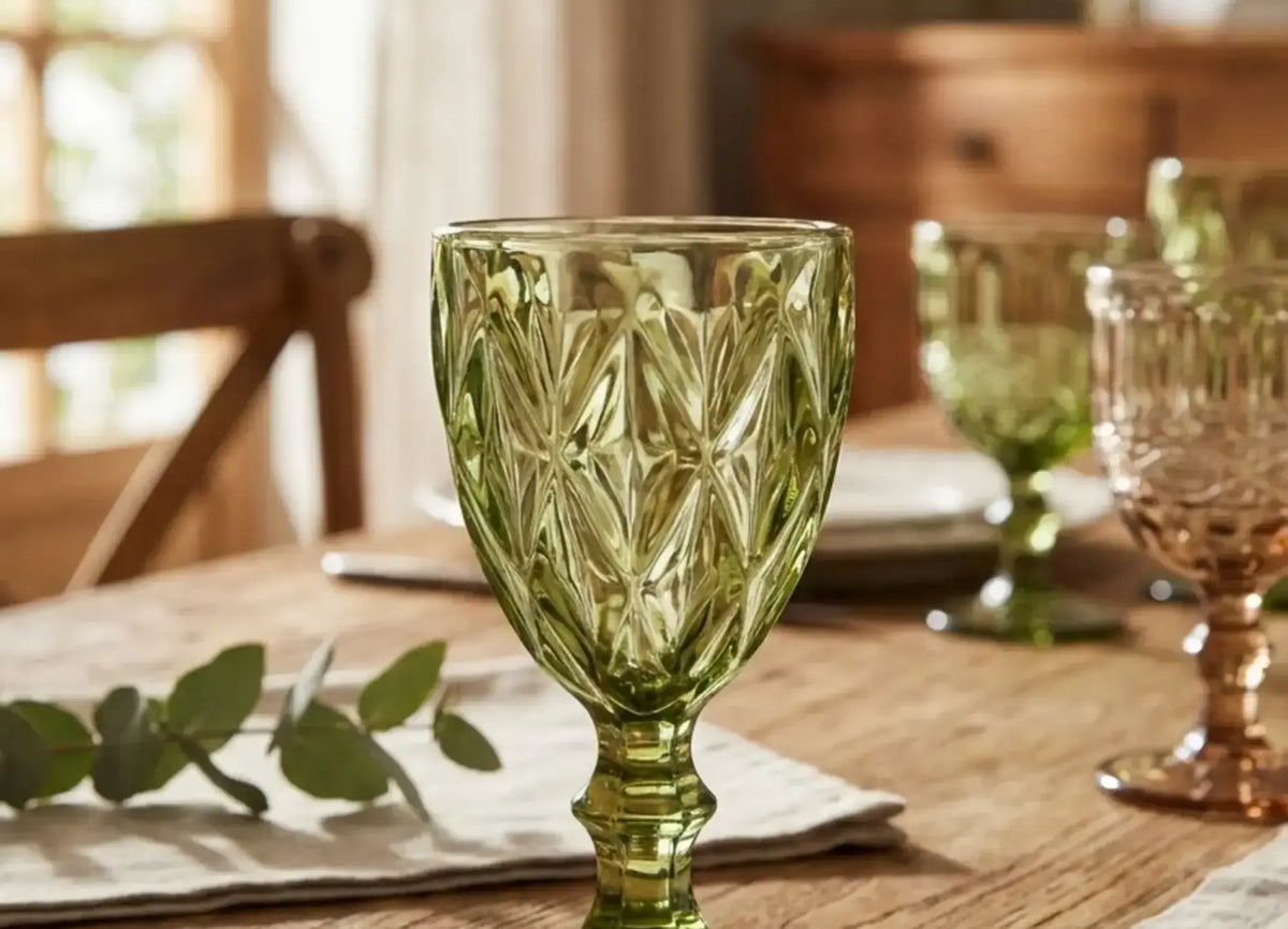 Murano Calice Verde