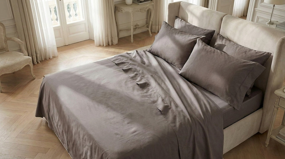 Lory Completo Letto var54 Cenere - ambientata