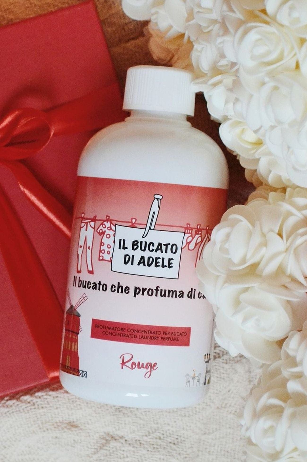 Il Bucato di Adele Rouge Rouge - Profumatore per bucato mix di arancia dolce, note zuccherine, magnolia | Il Bucato di Adele