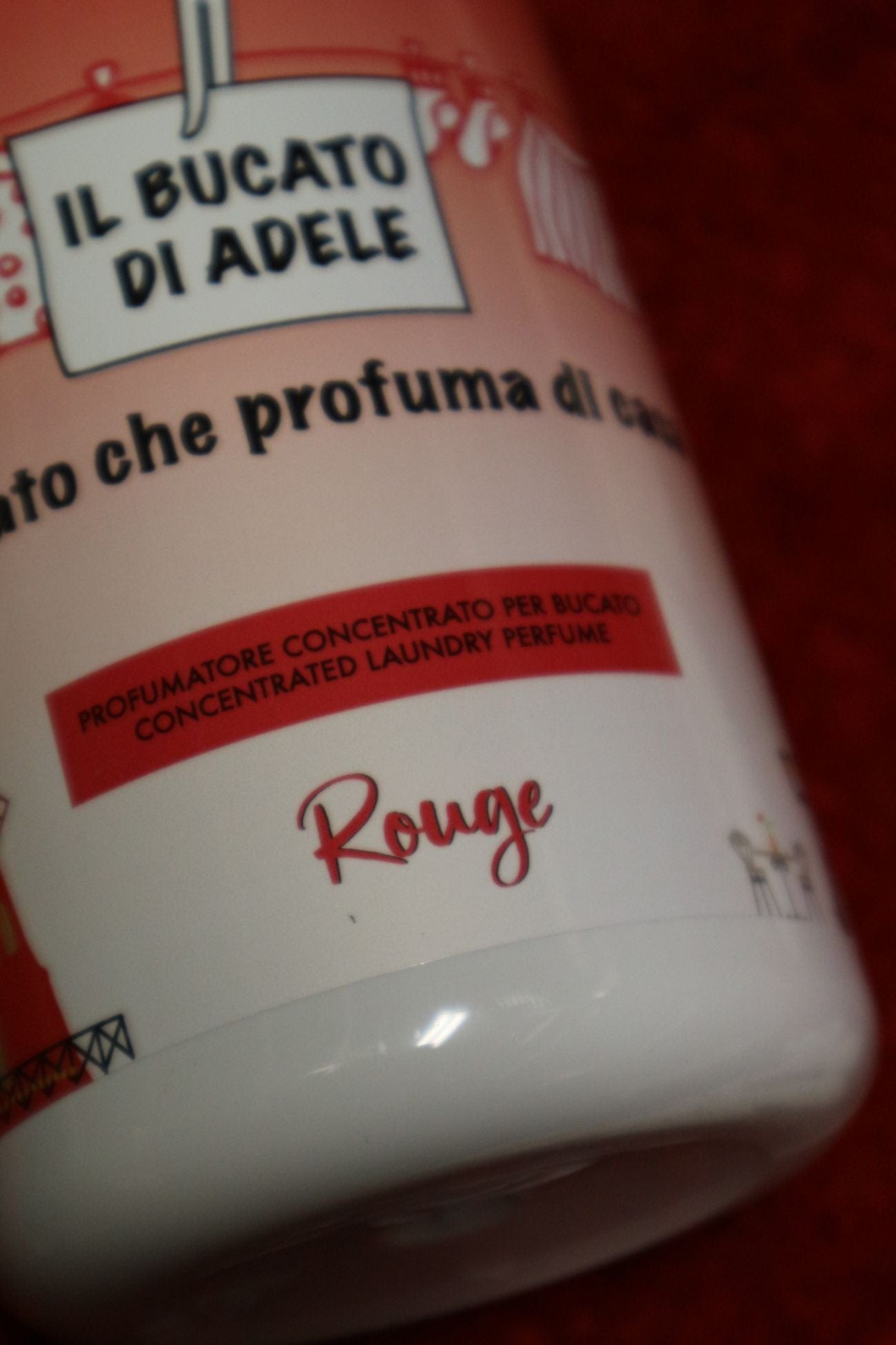 Il Bucato di Adele Rouge Rouge - Profumatore per bucato mix di arancia dolce, note zuccherine, magnolia | Il Bucato di Adele